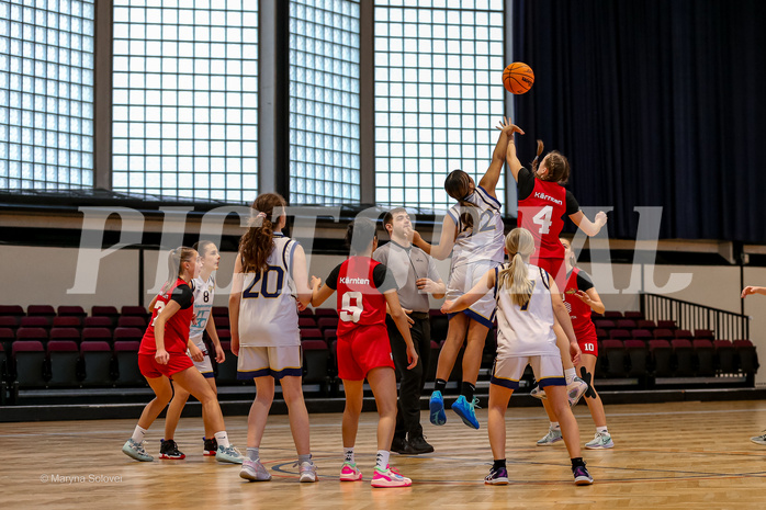 18.01.2025 Österreichischer Basketballverband 2024/25, SLWU16, WAT 3 Capricorns vs. ASKÖ Radenthein Garnets