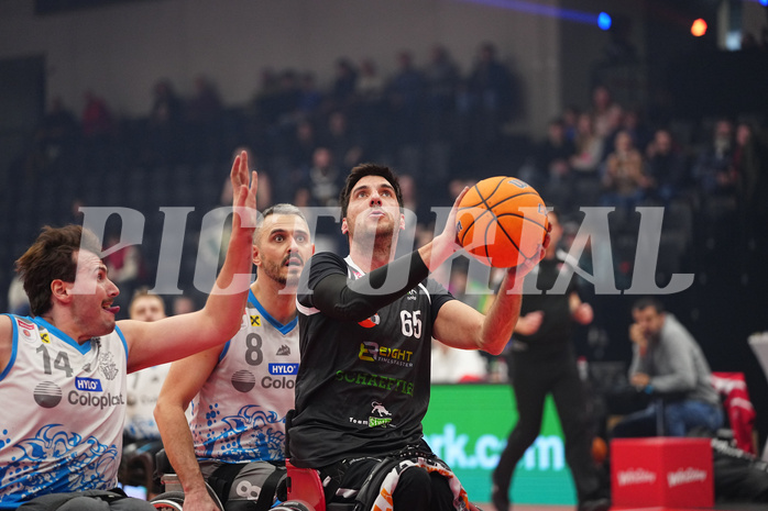 Basketball Austria Cup 2025, Final Four, Rollstuhl BB Cup Finale,  Flinkstones Graz vs Sitting Bulls Klosterneuburg


