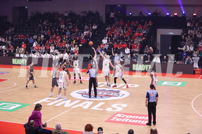 19.01.2025, Graz, Raiffeisen Sportpark, Basketball Austria Cup 2025, Final Four, Finale, Flyer Wels vs. Klosterneuburg Dukes,  