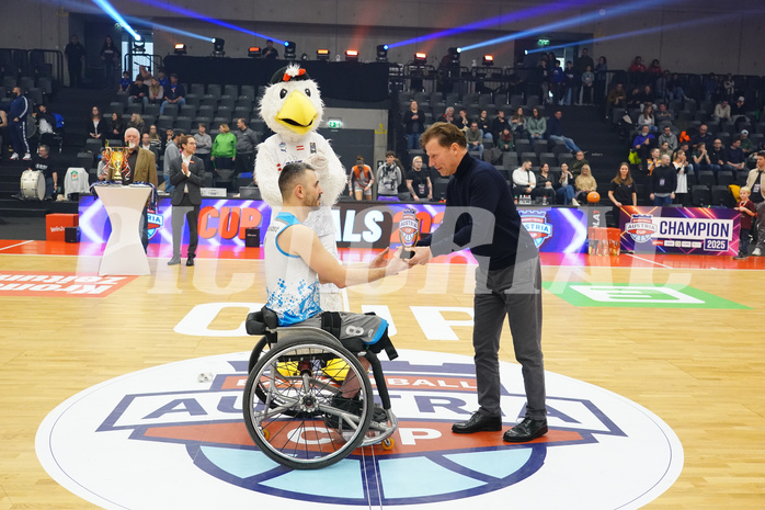 Basketball Austria Cup 2025, Final Four, Rollstuhl BB Cup Finale,  Flinkstones Graz vs Sitting Bulls Klosterneuburg


