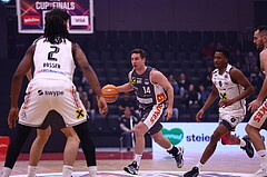 19.01.2025, Graz, Raiffeisen Sportpark, Basketball Austria Cup 2025, Final Four, Finale, Flyer Wels vs. Klosterneuburg Dukes,  
