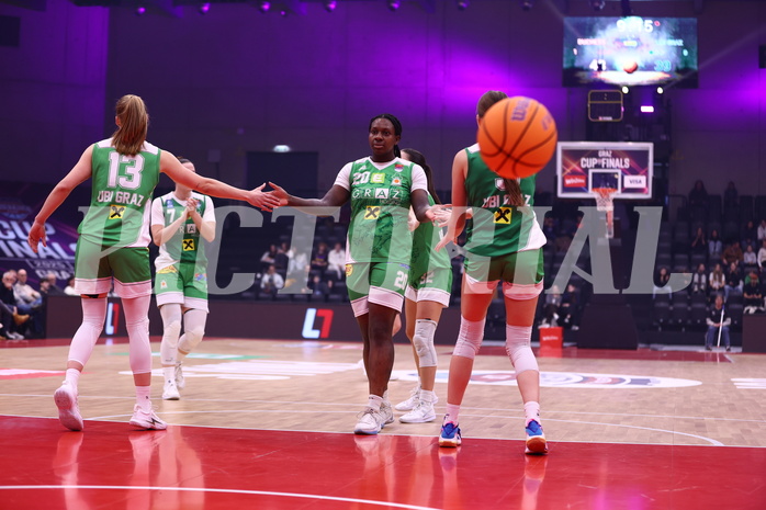 19.01.2025, Graz, Raiffeisen Sportpark, Basketball Austria Cup 2025, Final Four, Finale, Klosterneuburg Duchess vs. UBI Graz