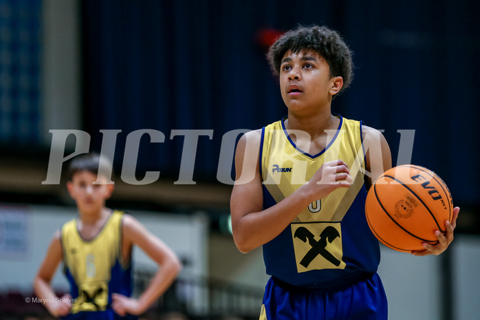 18.01.2025 Österreichischer Basketballverband 2024/25, SLMU14, Vienna United vs. Ubsc Juniors The Castle Gate