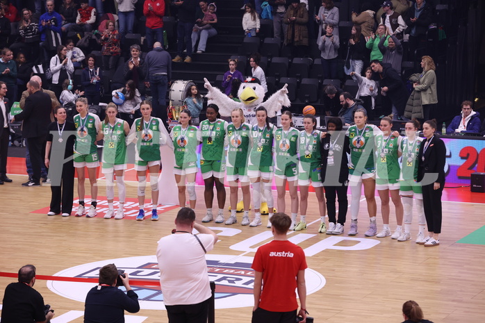 19.01.2025, Graz, Raiffeisen Sportpark, Basketball Austria Cup 2025, Final Four, Finale, Klosterneuburg Duchess vs. UBI Graz,  