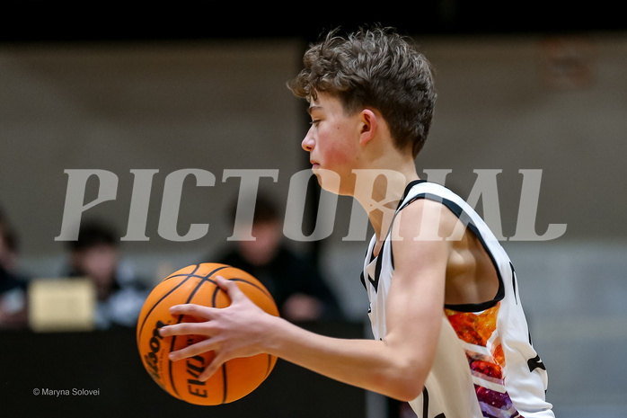 18.01.2025 Österreichischer Basketballverband 2024/25, SLMU14, Vienna United vs. Ubsc Juniors The Castle Gate