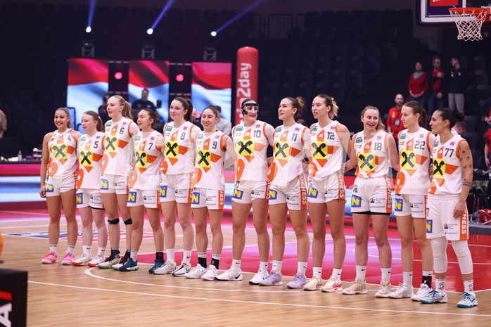 19.01.2025, Graz, Raiffeisen Sportpark, Basketball Austria Cup 2025, Final Four, Finale, Klosterneuburg Duchess vs. UBI Graz,  