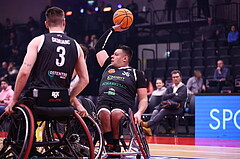 19.01.2025, Graz, Raiffeisen Sportpark, Rollstuhl BB Cup 2025, Finale, Flinkstones Graz vs Sitting Bulls Klosterneuburg,  