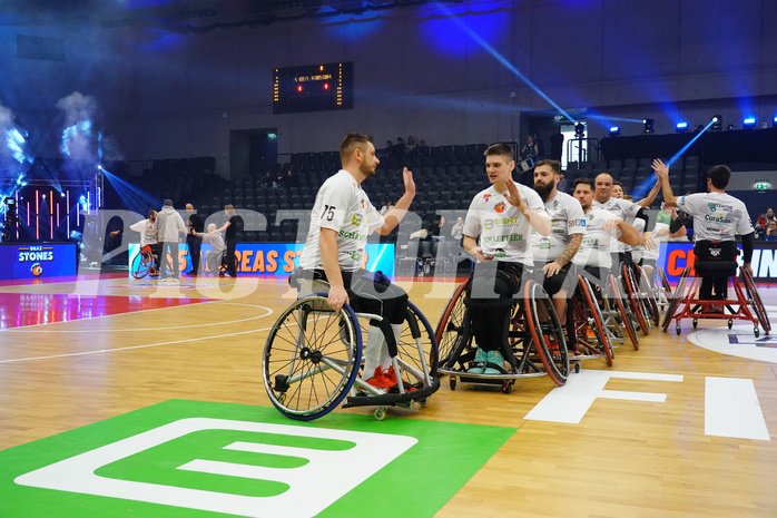 Basketball Austria Cup 2025, Final Four, Rollstuhl BB Cup Finale,  Flinkstones Graz vs Sitting Bulls Klosterneuburg


