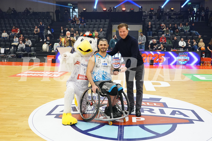 Basketball Austria Cup 2025, Final Four, Rollstuhl BB Cup Finale,  Flinkstones Graz vs Sitting Bulls Klosterneuburg


