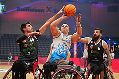 Basketball Austria Cup 2025, Final Four, Rollstuhl BB Cup Finale,  Flinkstones Graz vs Sitting Bulls Klosterneuburg


