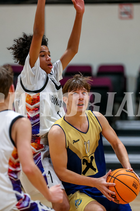 18.01.2025 Österreichischer Basketballverband 2024/25, SLMU14, Vienna United vs. Ubsc Juniors The Castle Gate