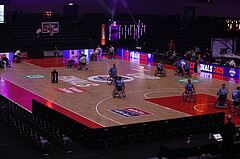 19.01.2025, Graz, Raiffeisen Sportpark, Rollstuhl BB Cup 2025, Finale, Flinkstones Graz vs Sitting Bulls Klosterneuburg,  
