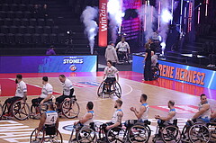 19.01.2025, Graz, Raiffeisen Sportpark, Rollstuhl BB Cup 2025, Finale, Flinkstones Graz vs Sitting Bulls Klosterneuburg,  