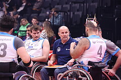 19.01.2025, Graz, Raiffeisen Sportpark, Rollstuhl BB Cup 2025, Finale, Flinkstones Graz vs Sitting Bulls Klosterneuburg,  