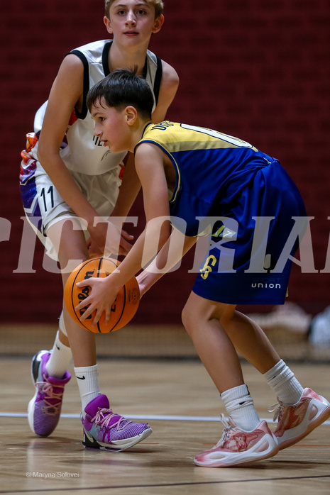 18.01.2025 Österreichischer Basketballverband 2024/25, SLMU14, Vienna United vs. Ubsc Juniors The Castle Gate