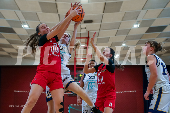 18.01.2025 Österreichischer Basketballverband 2024/25, SLWU16, WAT 3 Capricorns vs. ASKÖ Radenthein Garnets