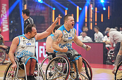 Basketball Austria Cup 2025, Final Four, Rollstuhl BB Cup Finale,  Flinkstones Graz vs Sitting Bulls Klosterneuburg


