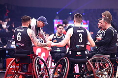 19.01.2025, Graz, Raiffeisen Sportpark, Rollstuhl BB Cup 2025, Finale, Flinkstones Graz vs Sitting Bulls Klosterneuburg,  