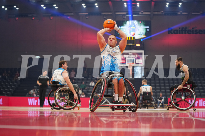 Basketball Austria Cup 2025, Final Four, Rollstuhl BB Cup Finale,  Flinkstones Graz vs Sitting Bulls Klosterneuburg


