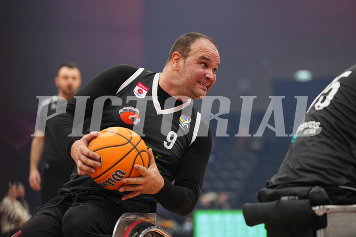 Basketball Austria Cup 2025, Final Four, Rollstuhl BB Cup Finale,  Flinkstones Graz vs Sitting Bulls Klosterneuburg


