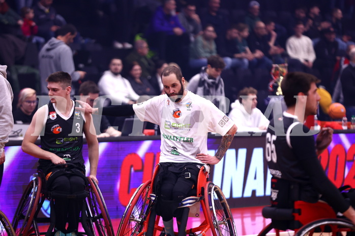 19.01.2025, Graz, Raiffeisen Sportpark, Rollstuhl BB Cup 2025, Finale, Flinkstones Graz vs Sitting Bulls Klosterneuburg,  