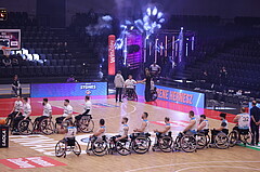 19.01.2025, Graz, Raiffeisen Sportpark, Rollstuhl BB Cup 2025, Finale, Flinkstones Graz vs Sitting Bulls Klosterneuburg,  