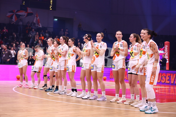 19.01.2025, Graz, Raiffeisen Sportpark, Basketball Austria Cup 2025, Final Four, Finale, Klosterneuburg Duchess vs. UBI Graz,  