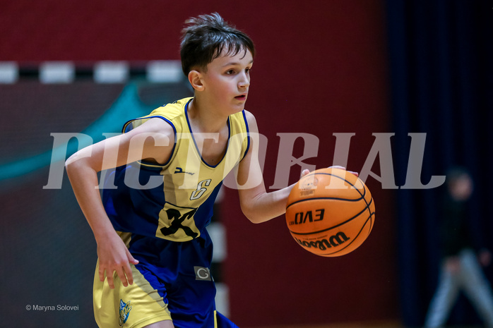 18.01.2025 Österreichischer Basketballverband 2024/25, SLMU14, Vienna United vs. Ubsc Juniors The Castle Gate