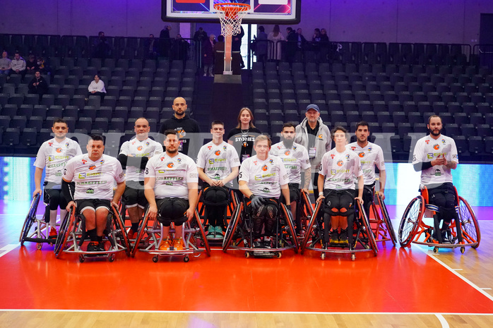 Basketball Austria Cup 2025, Final Four, Rollstuhl BB Cup Finale,  Flinkstones Graz vs Sitting Bulls Klosterneuburg


