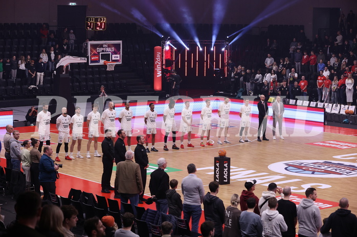 19.01.2025, Graz, Raiffeisen Sportpark, Basketball Austria Cup 2025, Final Four, Finale, Flyer Wels vs. Klosterneuburg Dukes,  