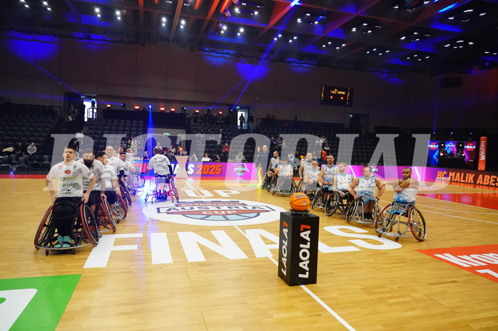 Basketball Austria Cup 2025, Final Four, Rollstuhl BB Cup Finale,  Flinkstones Graz vs Sitting Bulls Klosterneuburg


