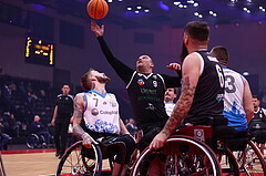 19.01.2025, Graz, Raiffeisen Sportpark, Rollstuhl BB Cup 2025, Finale, Flinkstones Graz vs Sitting Bulls Klosterneuburg,  