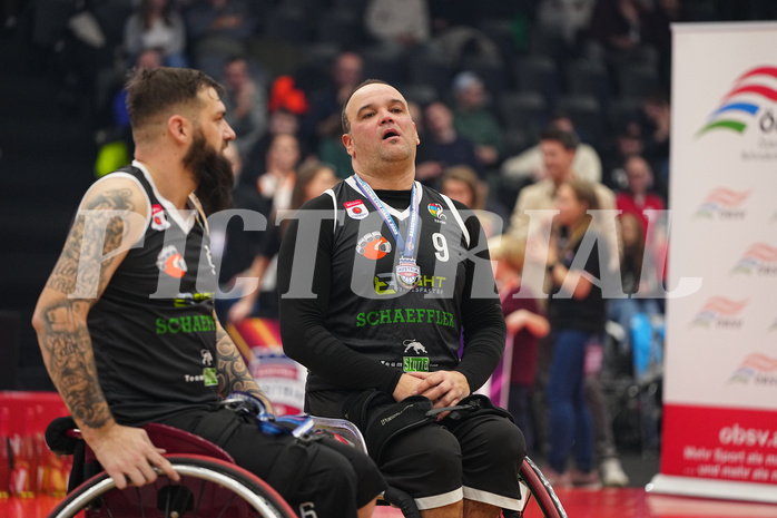 Basketball Austria Cup 2025, Final Four, Rollstuhl BB Cup Finale,  Flinkstones Graz vs Sitting Bulls Klosterneuburg



