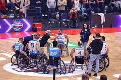 19.01.2025, Graz, Raiffeisen Sportpark, Rollstuhl BB Cup 2025, Finale, Flinkstones Graz vs Sitting Bulls Klosterneuburg,  