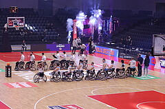 19.01.2025, Graz, Raiffeisen Sportpark, Rollstuhl BB Cup 2025, Finale, Flinkstones Graz vs Sitting Bulls Klosterneuburg,  
