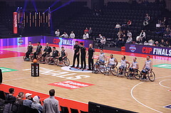 19.01.2025, Graz, Raiffeisen Sportpark, Rollstuhl BB Cup 2025, Finale, Flinkstones Graz vs Sitting Bulls Klosterneuburg,  