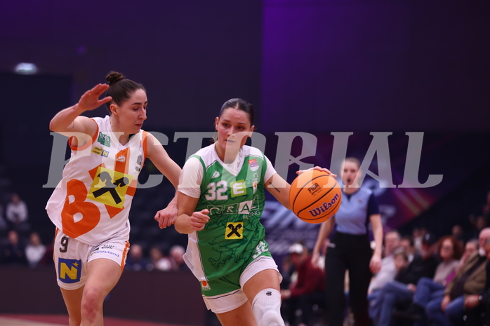 19.01.2025, Graz, Raiffeisen Sportpark, Basketball Austria Cup 2025, Final Four, Finale, Klosterneuburg Duchess vs. UBI Graz,  