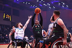 19.01.2025, Graz, Raiffeisen Sportpark, Rollstuhl BB Cup 2025, Finale, Flinkstones Graz vs Sitting Bulls Klosterneuburg,  