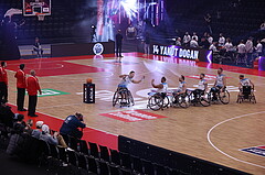 19.01.2025, Graz, Raiffeisen Sportpark, Rollstuhl BB Cup 2025, Finale, Flinkstones Graz vs Sitting Bulls Klosterneuburg,  
