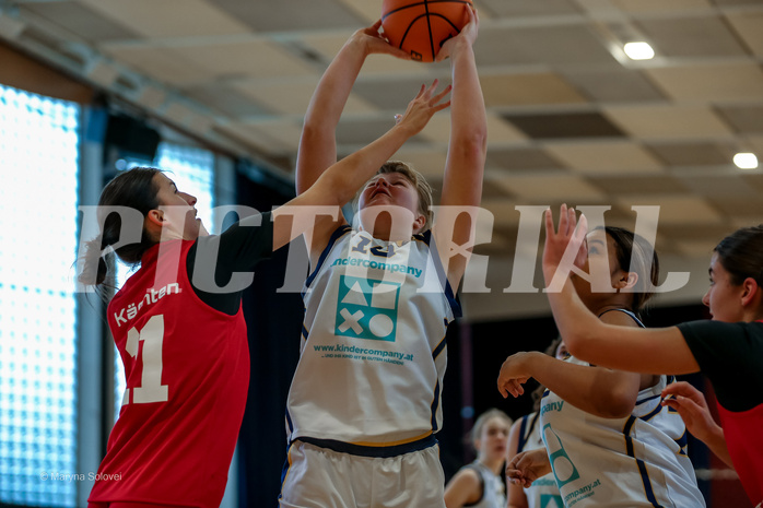 18.01.2025 Österreichischer Basketballverband 2024/25, SLWU16, WAT 3 Capricorns vs. ASKÖ Radenthein Garnets