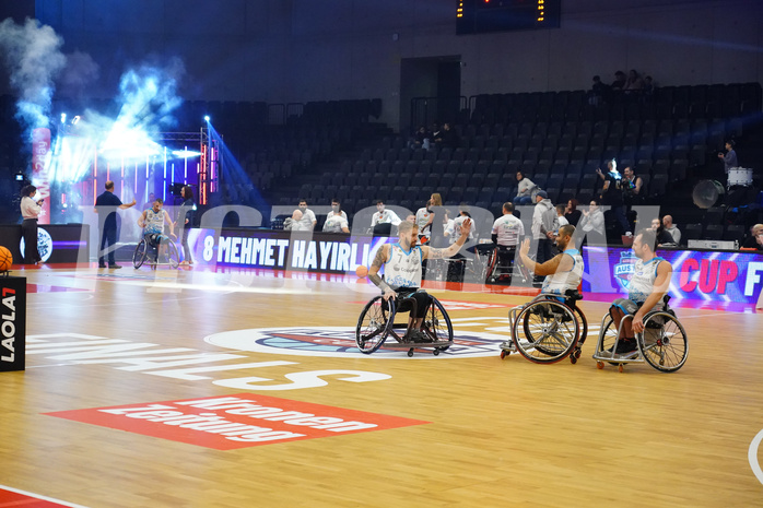 Basketball Austria Cup 2025, Final Four, Rollstuhl BB Cup Finale,  Flinkstones Graz vs Sitting Bulls Klosterneuburg


