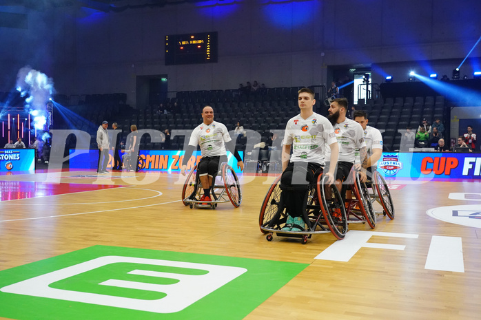Basketball Austria Cup 2025, Final Four, Rollstuhl BB Cup Finale,  Flinkstones Graz vs Sitting Bulls Klosterneuburg


