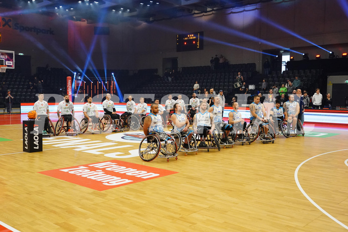Basketball Austria Cup 2025, Final Four, Rollstuhl BB Cup Finale,  Flinkstones Graz vs Sitting Bulls Klosterneuburg


