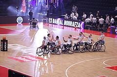 19.01.2025, Graz, Raiffeisen Sportpark, Rollstuhl BB Cup 2025, Finale, Flinkstones Graz vs Sitting Bulls Klosterneuburg,  