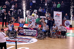 19.01.2025, Graz, Raiffeisen Sportpark, Rollstuhl BB Cup 2025, Finale, Flinkstones Graz vs Sitting Bulls Klosterneuburg,  