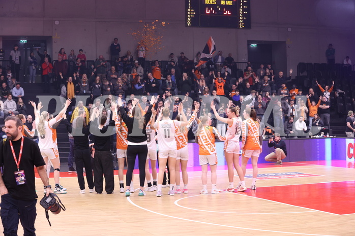 19.01.2025, Graz, Raiffeisen Sportpark, Basketball Austria Cup 2025, Final Four, Finale, Klosterneuburg Duchess vs. UBI Graz,  