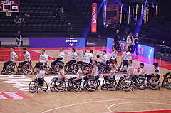 19.01.2025, Graz, Raiffeisen Sportpark, Rollstuhl BB Cup 2025, Finale, Flinkstones Graz vs Sitting Bulls Klosterneuburg,  