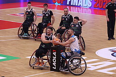 19.01.2025, Graz, Raiffeisen Sportpark, Rollstuhl BB Cup 2025, Finale, Flinkstones Graz vs Sitting Bulls Klosterneuburg,  