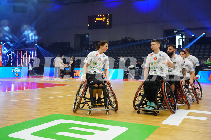 Basketball Austria Cup 2025, Final Four, Rollstuhl BB Cup Finale,  Flinkstones Graz vs Sitting Bulls Klosterneuburg


