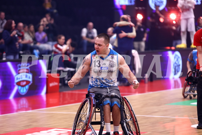 19.01.2025, Graz, Raiffeisen Sportpark, Rollstuhl BB Cup 2025, Finale, Flinkstones Graz vs Sitting Bulls Klosterneuburg,  